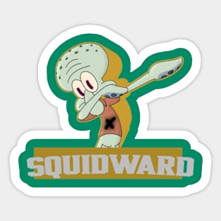 Squidward freestyle Sticker